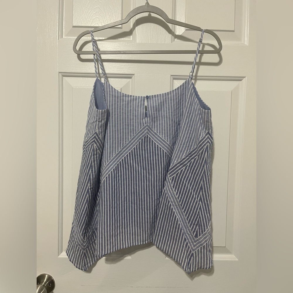 BCBGMaxAzria Blue Striped Camisole - Picture 6 of 6